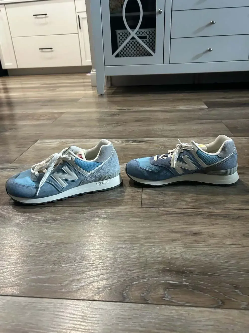 New Balance 574 Sneakers Ice Blue / Sea Salt